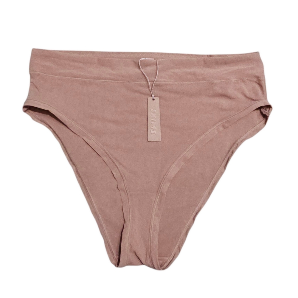 SKIMS Summer Mesh Brief Ochre 4X